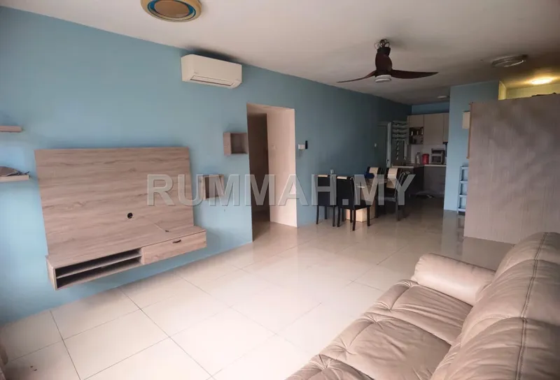 3-bedroom condo in Butterworth, Penang for sale — The Park (Pangsapuri Hijau Indah) Low Floor 1001sf 1CP Fully Reno Butterworth 