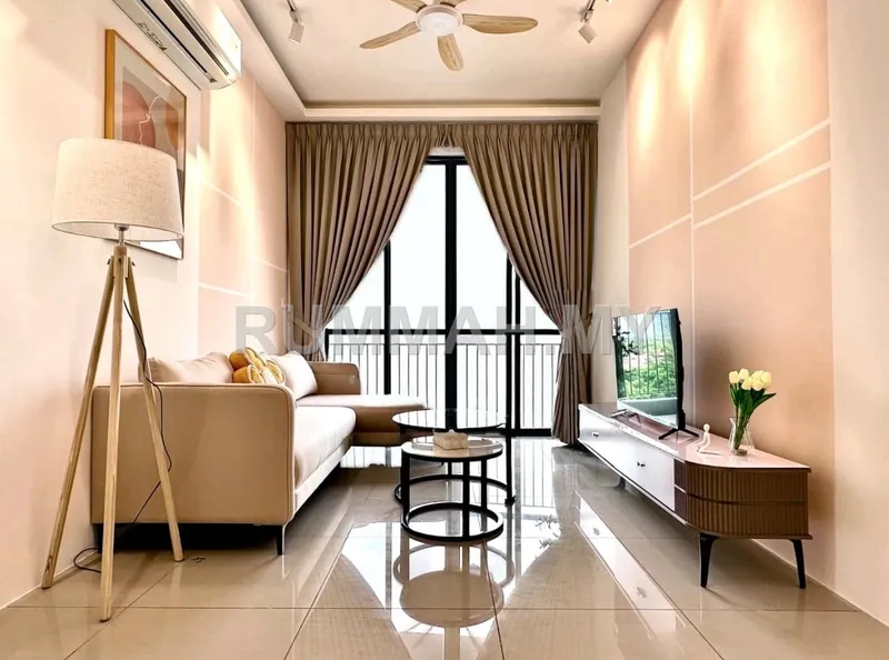 3-bedroom condo in Gelugor, Penang for rent — Zen 6 Gelugor | Fully Furnished Near The Light City Queensbay 