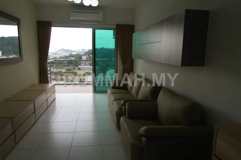 3-bedroom condo in Bayan Lepas, Penang for rent — Elit Heights @ Bayan City, Bayan Baru For Rent
