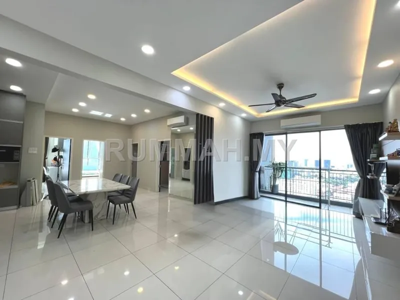 4-bedroom condo in Jelutong, Penang for sale — SKYVIEW RESIDENCE, Jelutong | Corner Unit