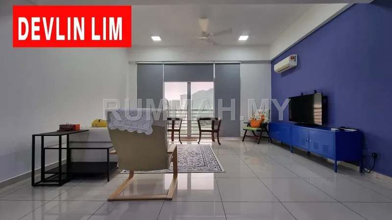 4-bedroom condo in Bukit Jambul, Penang for sale — Jambul Height Freehold Bukit Jambul Fully Renovated Golf Course View 