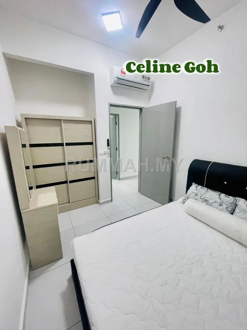 2-bedroom condo in Batu Kawan , Penang for rent — Sinaran Residences Fully Furnished for Rent at Batu Kawan Near IKEA & Design Village 