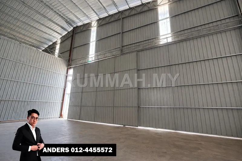 industrial in Juru, Penang for rent —  Single Storey Warehouse For Rent @ Penang Juru Industrial Area
