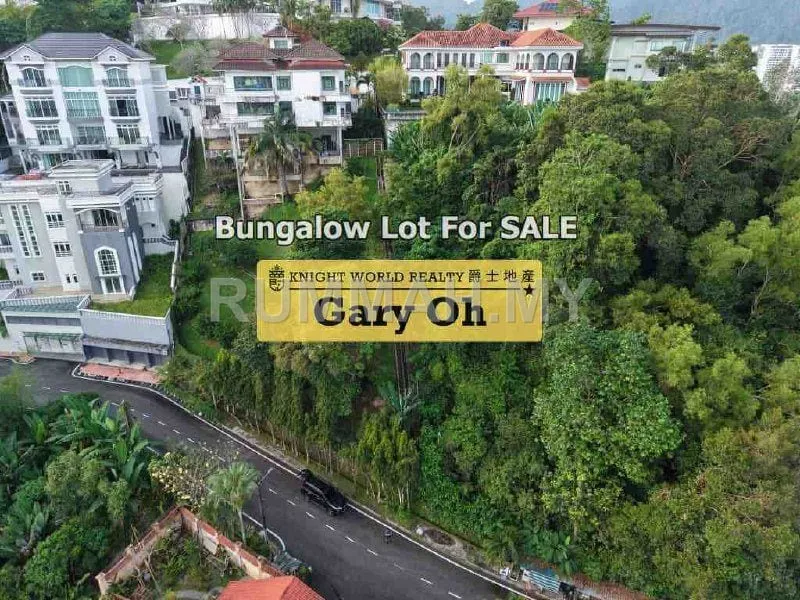 land in Tanjung Bungah, Penang for sale — Bungalow Hill Land for SALE 16000sf RM1.9m only