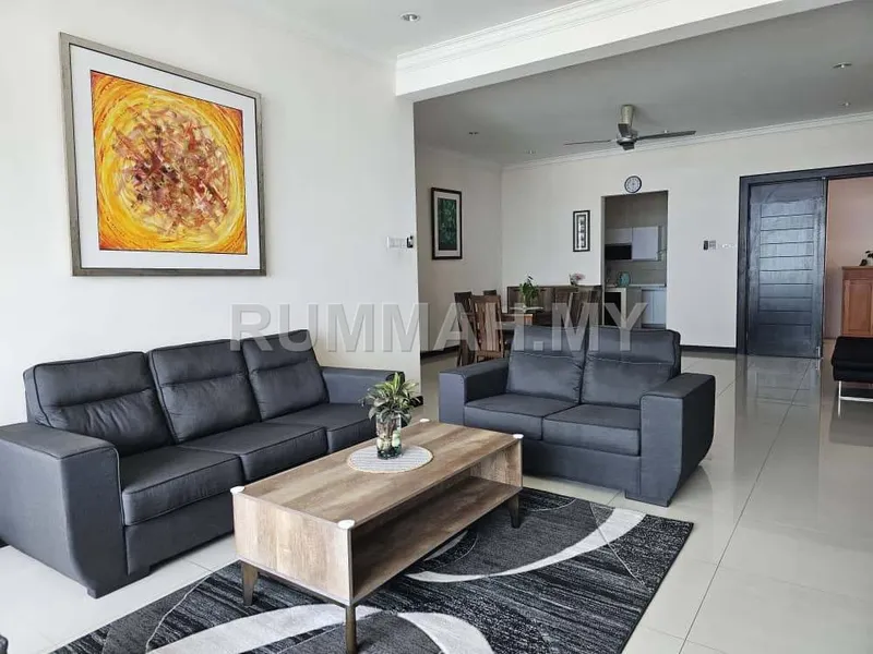 4-bedroom condo in Tanjung Tokong, Penang for rent — Fettes Residence @ Tanjung Tokong For Rent