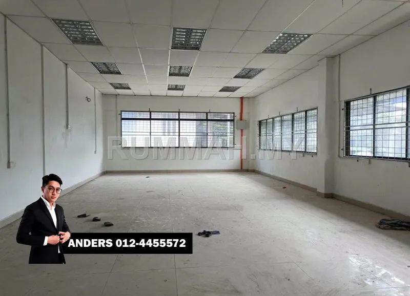 industrial in Bukit Minyak, Penang for rent —  1.5 Storey Detached Factory For Rent / Sale At Kawasan Perindustrian Bukit Minyak