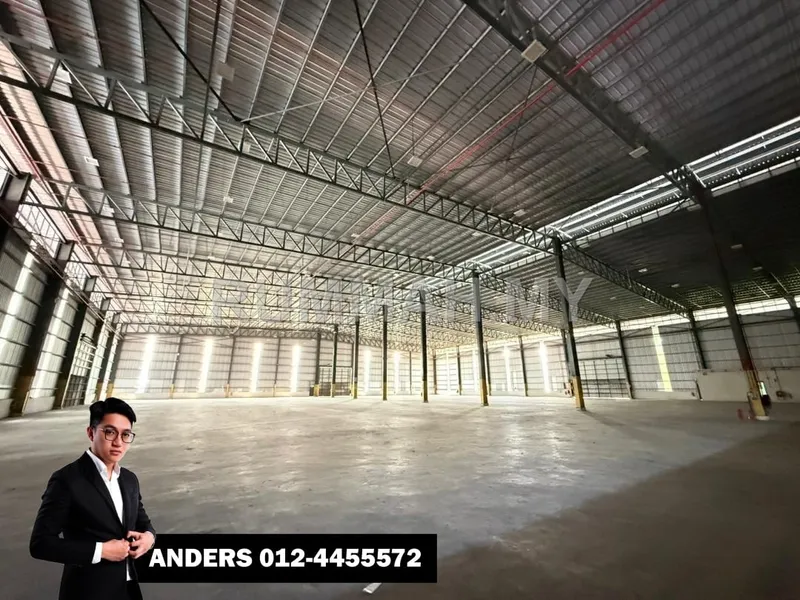 industrial in Bukit Minyak, Penang for rent — Detached Factory / Warehouse For Rent @ Bukit Minyak