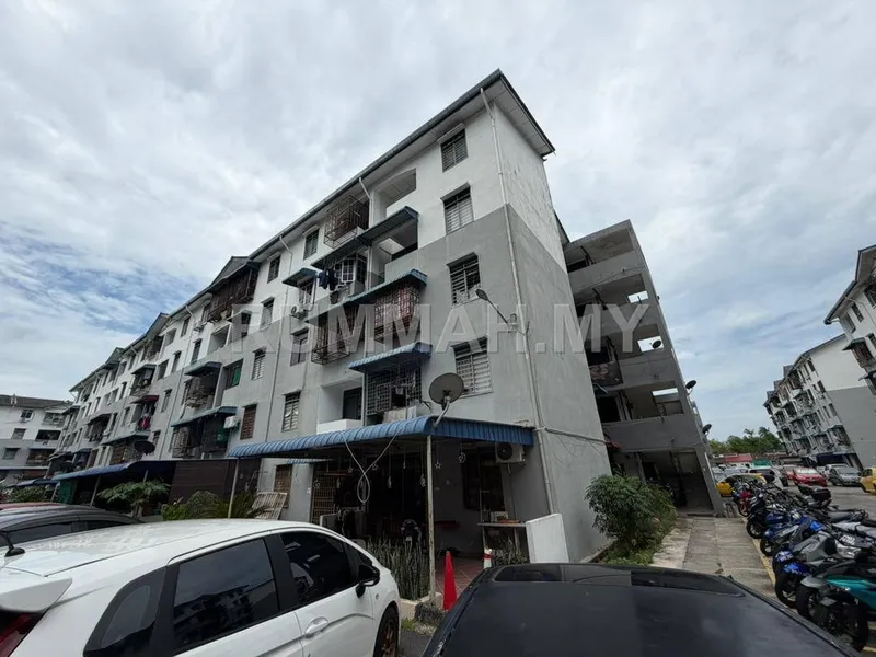 3-bedroom condo in Alma, Penang for sale — Taman Seri Janggus @ Alma Flat For Sale 📍 5 Storey Flat | Level 2 中楼层单位