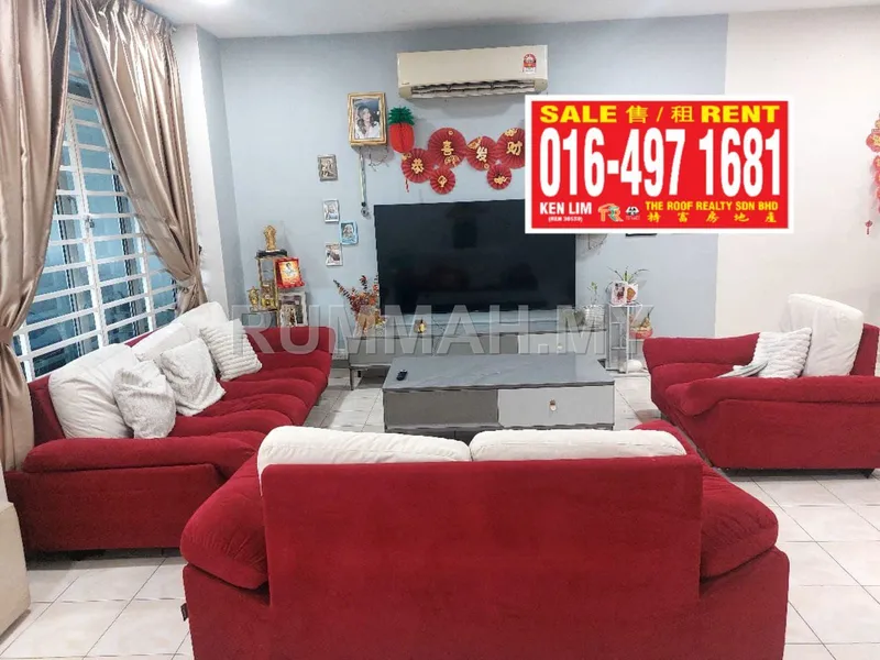 Renovated 2-Storey Terraced House for Sale @ Sungai Jawi, Sungai Bakap, SPS Penang | Freehold