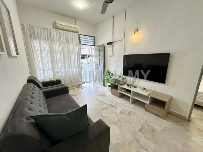 3-bedroom house in Alma, Penang for sale — Single Storey Alma Jaya – For Sale ✨ Alma Jaya 单层排屋出售｜装修家具齐全＋稳定租金收入