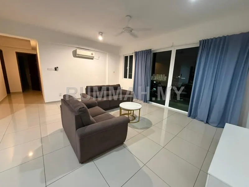 4-bedroom condo in Bukit Mertajam, Penang for rent — Berjaya Condominium Kampung Baru Corner Unit Mountain View For Rent RM1800 Kampung Baru Berjaya Condominium 角头山景公寓出租 RM1800