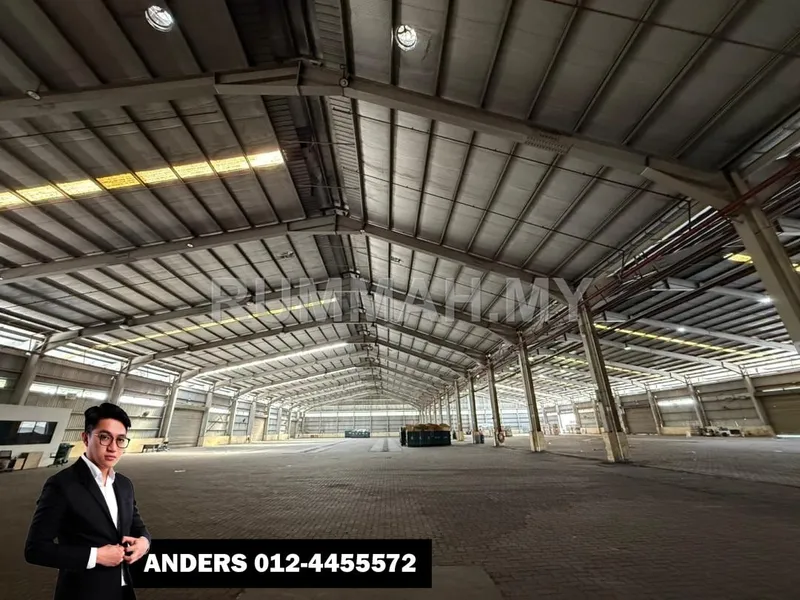 industrial in Perai, Penang for rent — Single Storey Bonded Warehouse For Rent @ Prai Penang Port