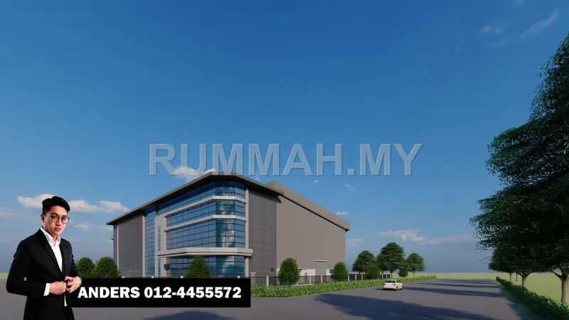 industrial in Valdor, Penang for rent — New Detached Factory For Rent At Valdor Industrial Area (Nearby Batu Kawan)