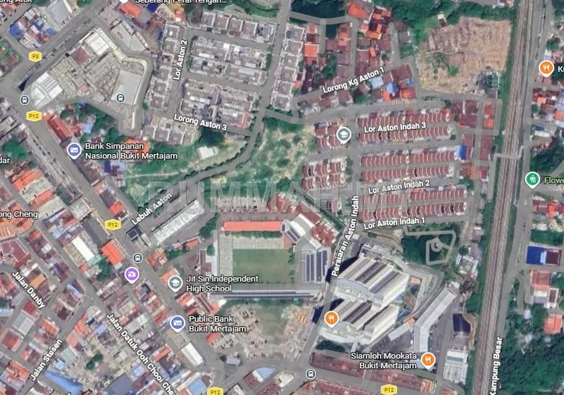 land in BUKIT MERTAJAM, Penang for sale — Roadside Commercial Land 2.73 acres Bukit Mertajam