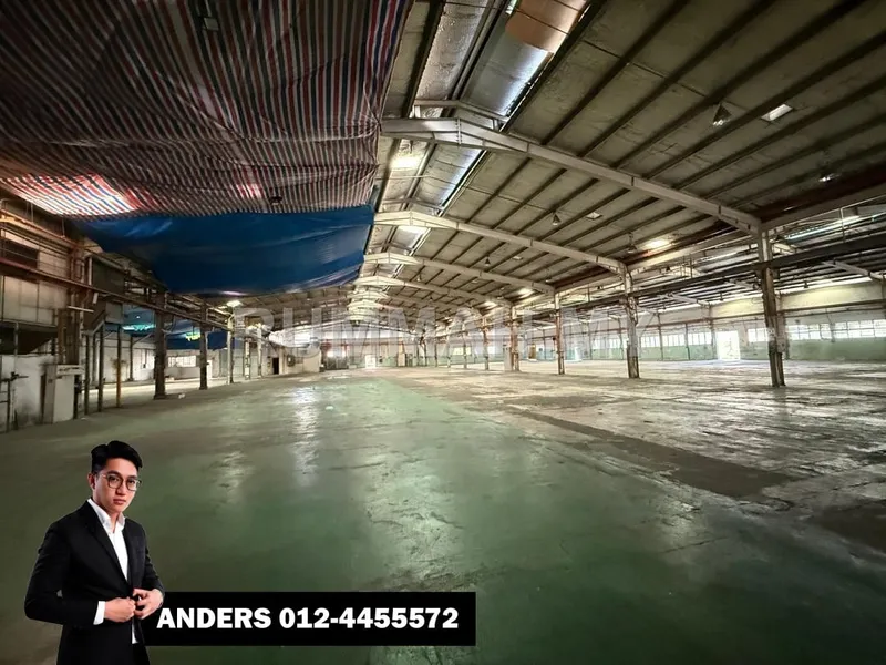 industrial in Perai, Penang for rent — 1.5 Storey Detached Factory For Rent @ Kawasan Perusahaan Perai, Prai