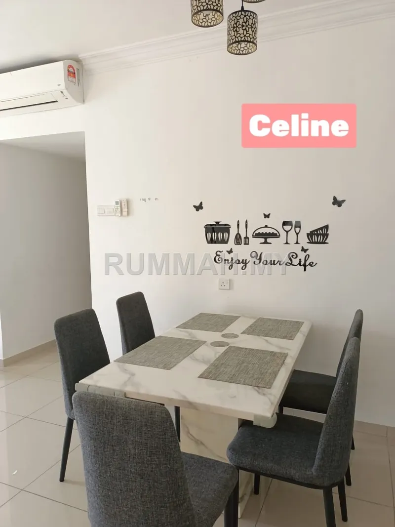 3-bedroom condo in Butterworth, Penang for rent — The Park Condo Partially Furnished at Mak Mandin Butterworth.