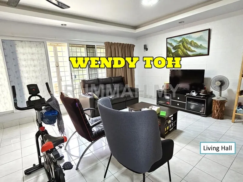 Spacious | Greenlane Park 1275sf Full Furnished 2 Car Park
