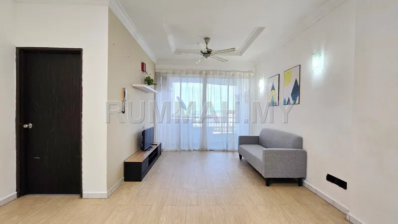 3-bedroom condo in Gelugor, Penang for rent — N Park, Gelugor | Full Furnished Near USM The Light City Queensbay 