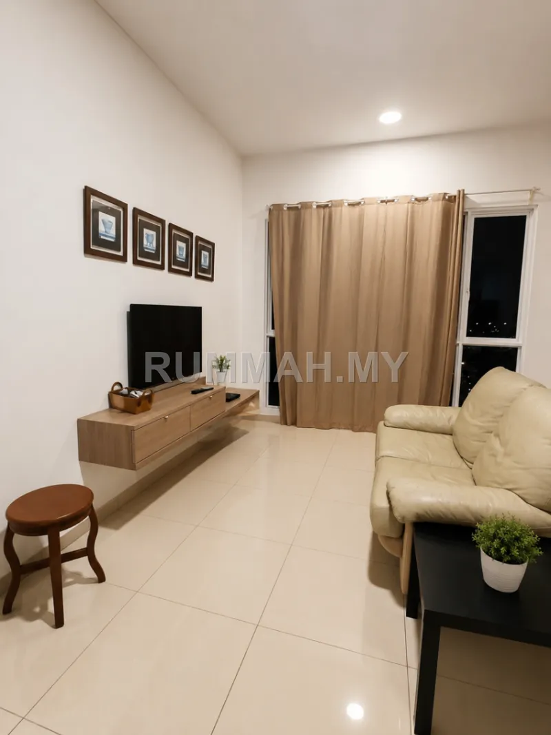 2-bedroom condo in Bayan Lepas, Penang for rent — Condo for Rent @ SummerSkye Residences, Bayan Lepas | Fully Furnished