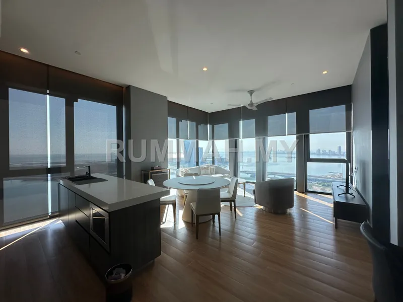 3-bedroom condo in Tanjung Tokong, Penang for sale — Seaview corner unit @ City of Dreams, Tanjung Tokong | Fully Furnished