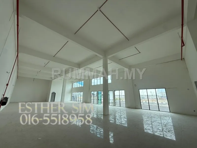 industrial in Sungai Bakap, Penang for rent — Brand New 1.5 Storey Adjoining Detached Factory For Rent At Valdor Industrial Area (Nearby Batu Kawan · No PDC Consent Fees · 10% Very Rare)