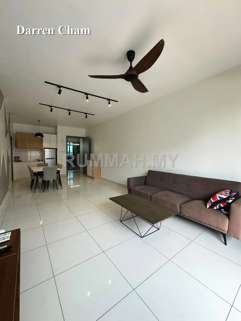 3-bedroom condo in Batu Kawan, Penang for rent — Garden Unit Condo for Rent @ Vertu Resort, Batu Kawan | Fully Furnished