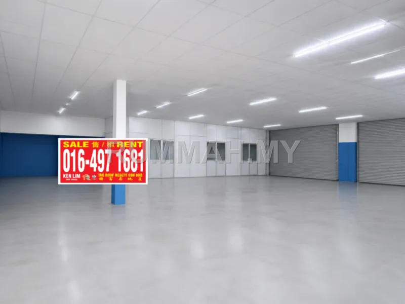 industrial in Bukit Minyak, Penang for rent — Light Industry Factory for Rent @ Permatang Tinggi, Bukit Minyak, Penang