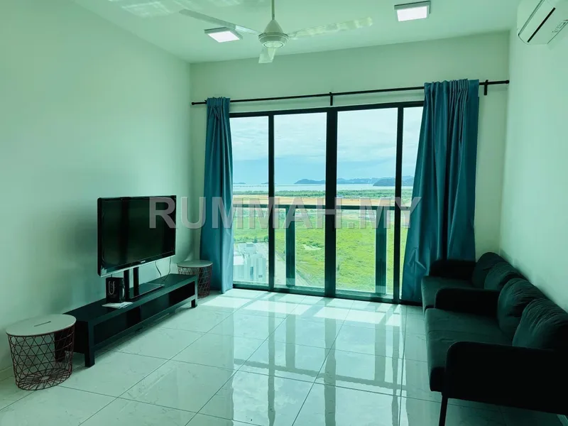 3-bedroom condo in Batu Kawan, Penang for rent — Condo for Rent @ Suasana, Batu Kawan | Fully Furnished