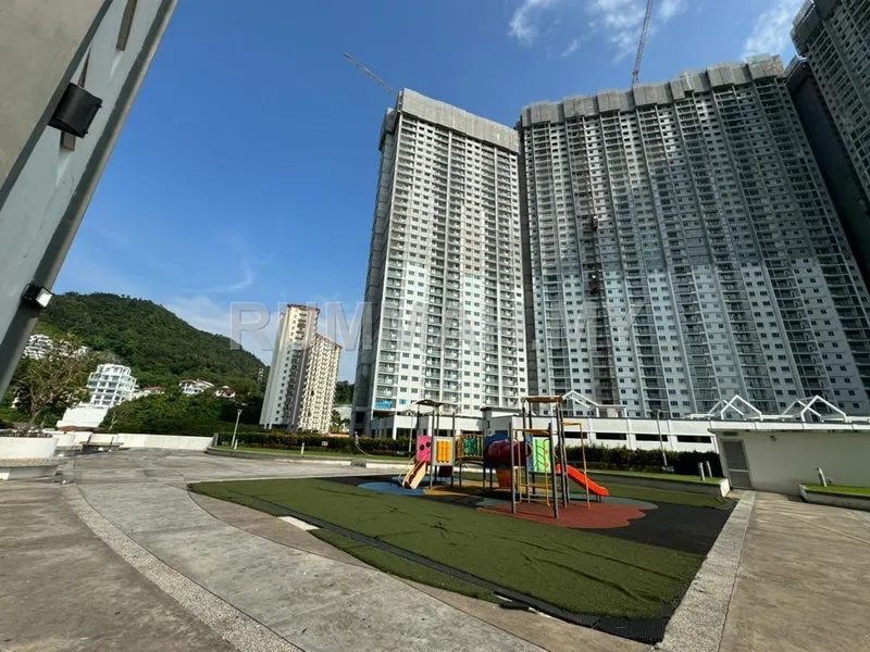 3-bedroom condo in Gelugor, Penang for rent — Centrio Avenue Gelugor 680sqft partial furnished