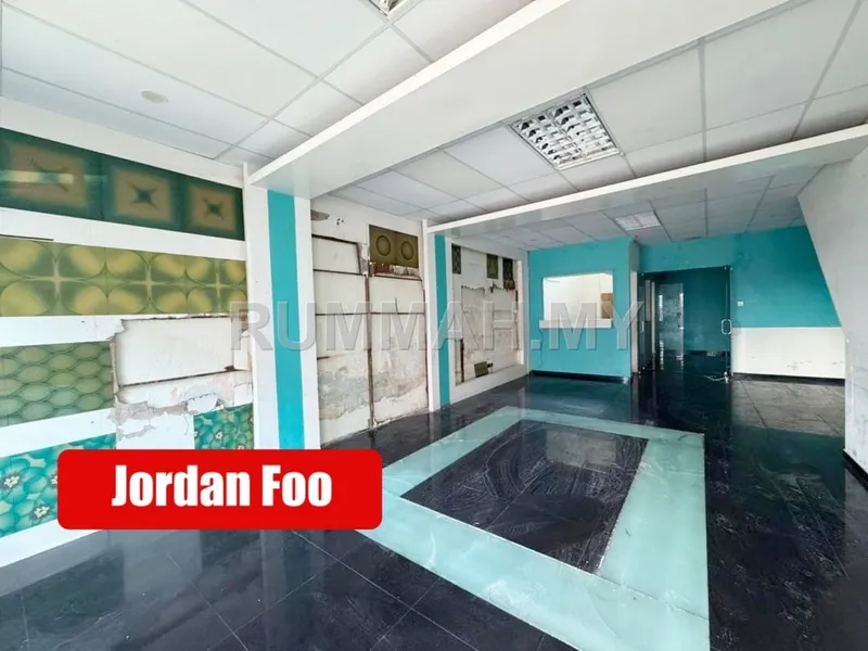 commercial in George Town, Penang for rent — 2 Storey Shophouse Jalan Rangoon Georgetown Can Park 4 cars 2600sf
