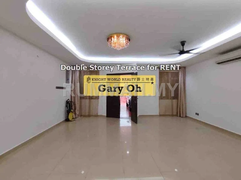 4-bedroom house in Jelutong, Penang for rent — FOR RENT – Double Storey Terrace @ Lebuhraya Besi, Jelutong