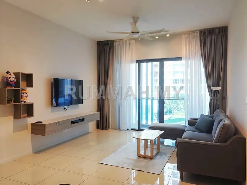 3-bedroom condo in Bayan Lepas, Penang for rent — Queens Residence Q1 For Rent, Fully Furnished