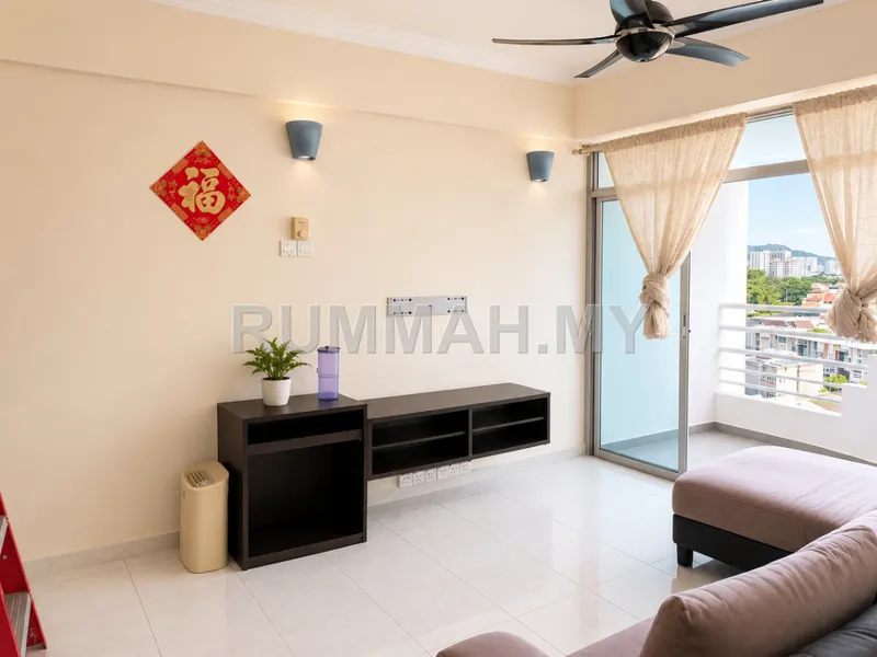 3-bedroom condo in Gelugor, Penang for rent — U Garden Resort Gelugor Fully Furnished & Renovated Good Conditions