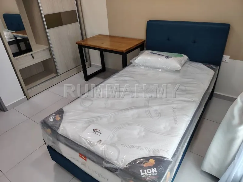 1-bedroom condo in Batu Kawan, Penang for rent — [Medium/1B0.3B0CP] Sinaran Residences