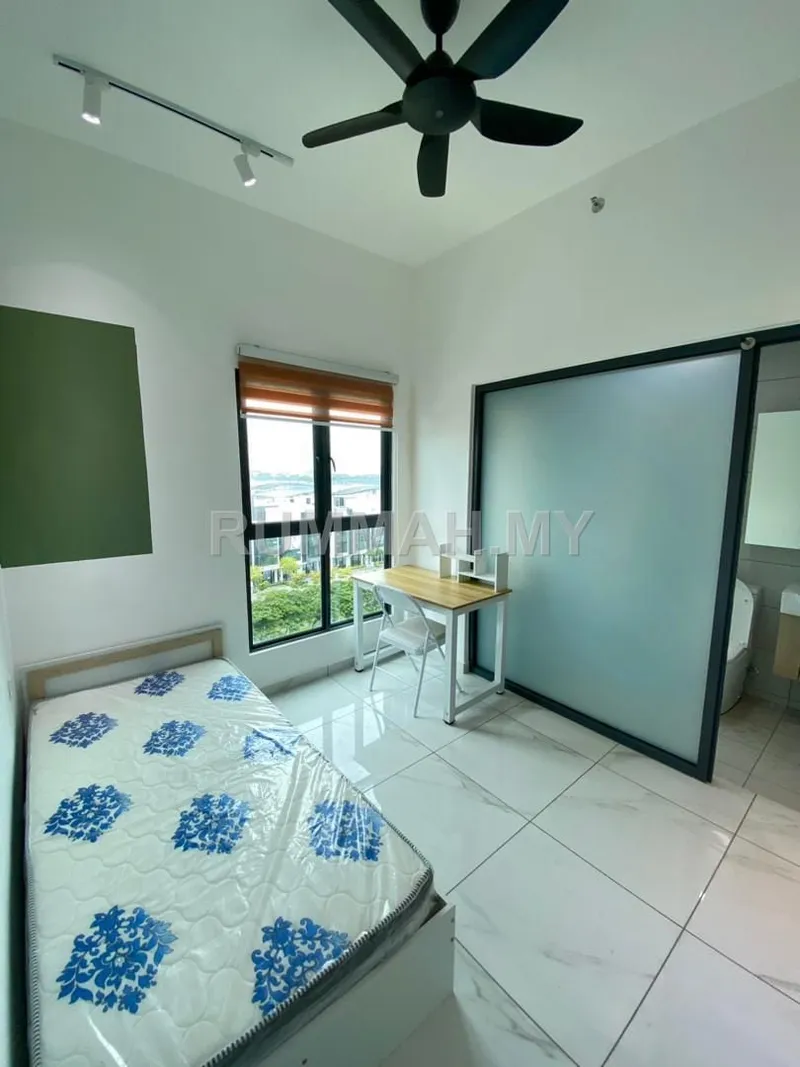 1-bedroom condo in Batu Kawan, Penang for rent — [Master/1B1B0CP] Sinaran Residences