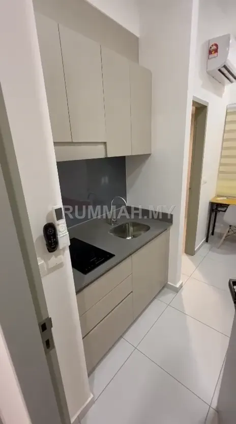 1-bedroom condo in Batu Kawan, Penang for rent — [Mini Studio/1B1B1CP] Sinaran Residences