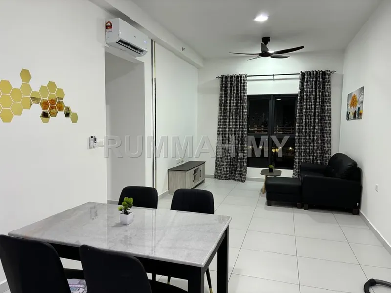 2-bedroom condo in Batu Kawan, Penang for rent — [House/2B2B1CP] Sinaran Residences
