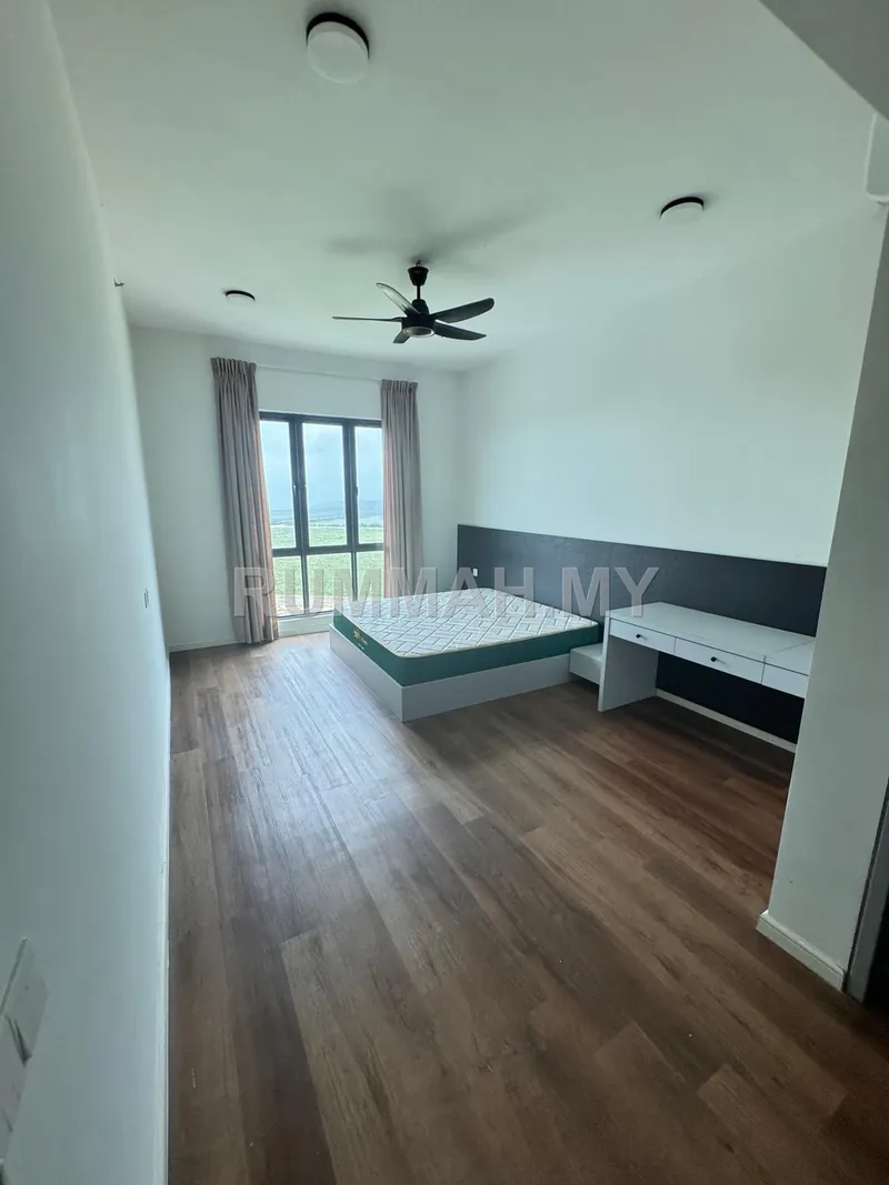 1-bedroom condo in Batu Kawan, Penang for rent — [Master/1B1B0CP] Suasana @ Utropolis