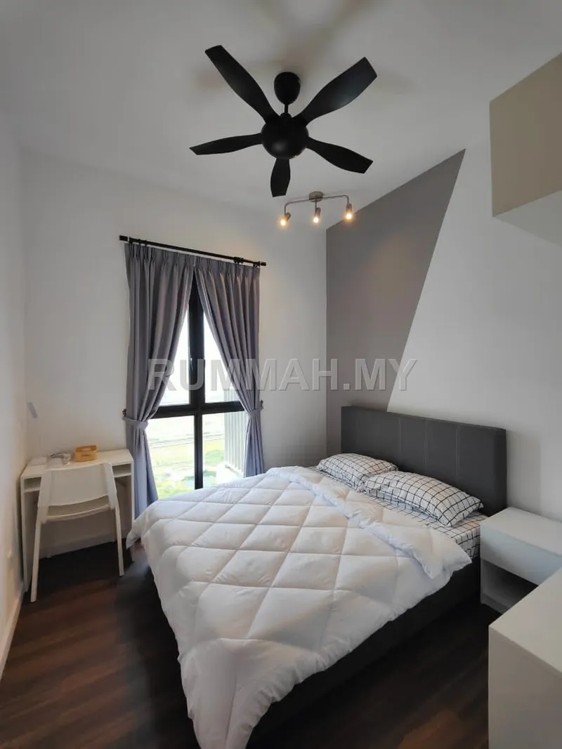 1-bedroom condo in Batu Kawan, Penang for rent — [Medium/1B0B0CP] Vertu Resort