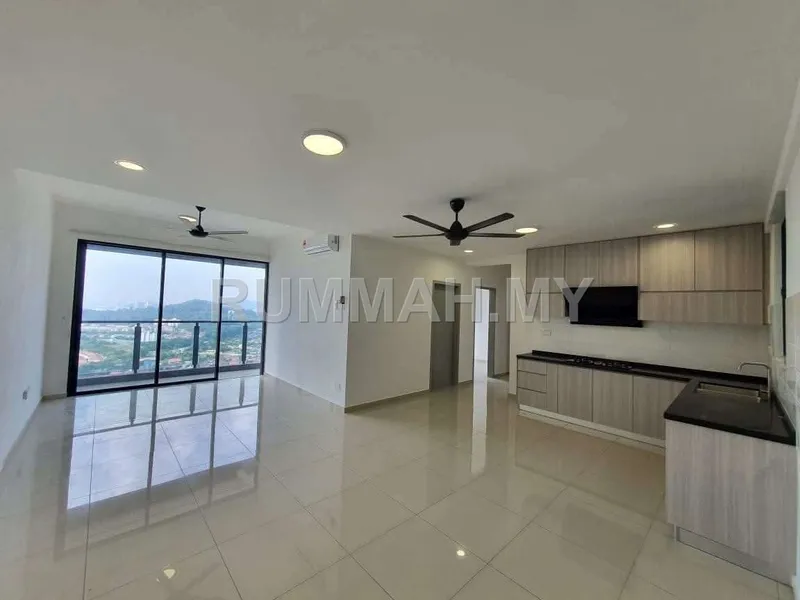 3-bedroom condo in Sungai Ara, Penang for rent — Golden Triangle 2 | Sungai Ara | Partially Furnished