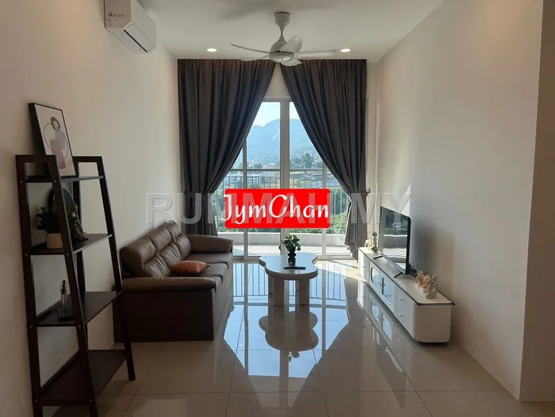 2-bedroom condo in Bayan Lepas, Penang for rent — Lucerne Fully furnished & Renovated Must View