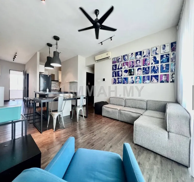 3-bedroom condo in Gelugor, Penang for rent — Vertiq @ E-Gate | Fully Furnished | Near The Light City 