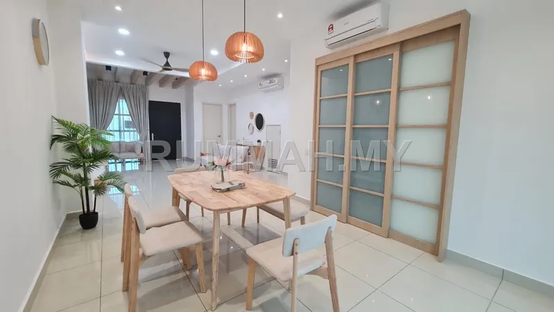 4-bedroom house in Batu Kawan, Penang for rent — Ashton Ecoworld Eco Horizon Superlink House Batu Kawan Furnish Reno