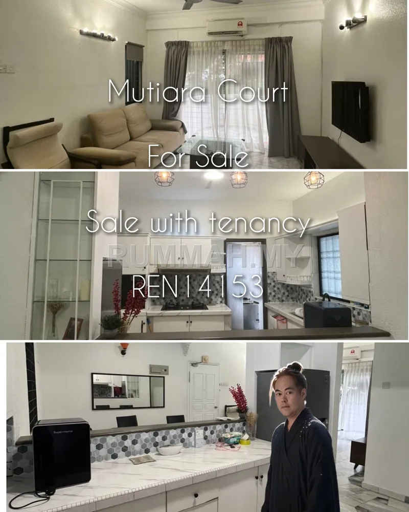 3-bedroom condo for sale in Gelugor, Penang - Mutiara Court 1