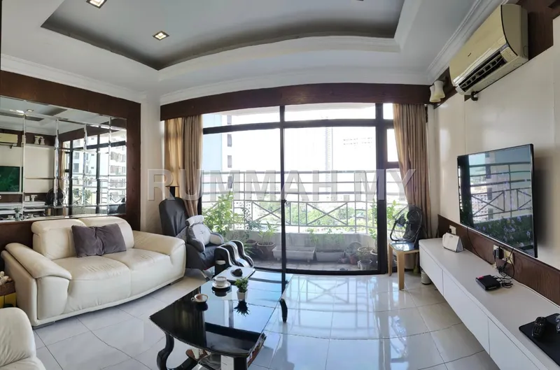 3-bedroom condo in Gelugor, Penang for rent — Sunny Ville, Gelugor | Fully Furnished | Near USM 