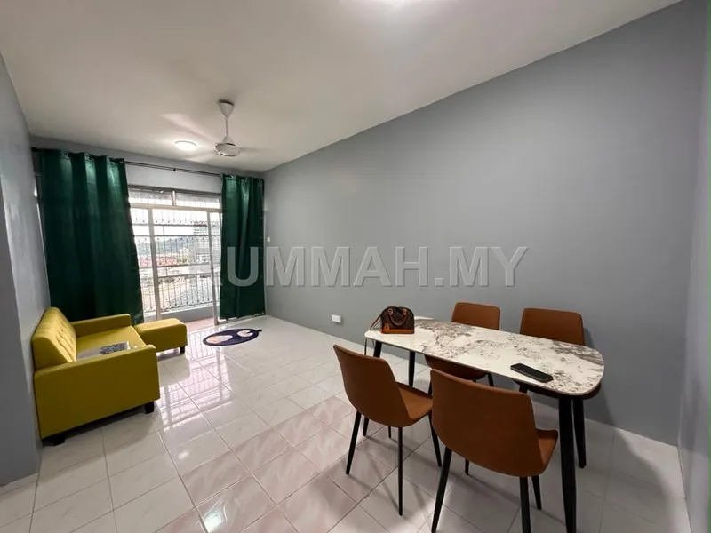 Relau Indah Condo Middle Floor 800sf 1CP Fully Furnished Relau 