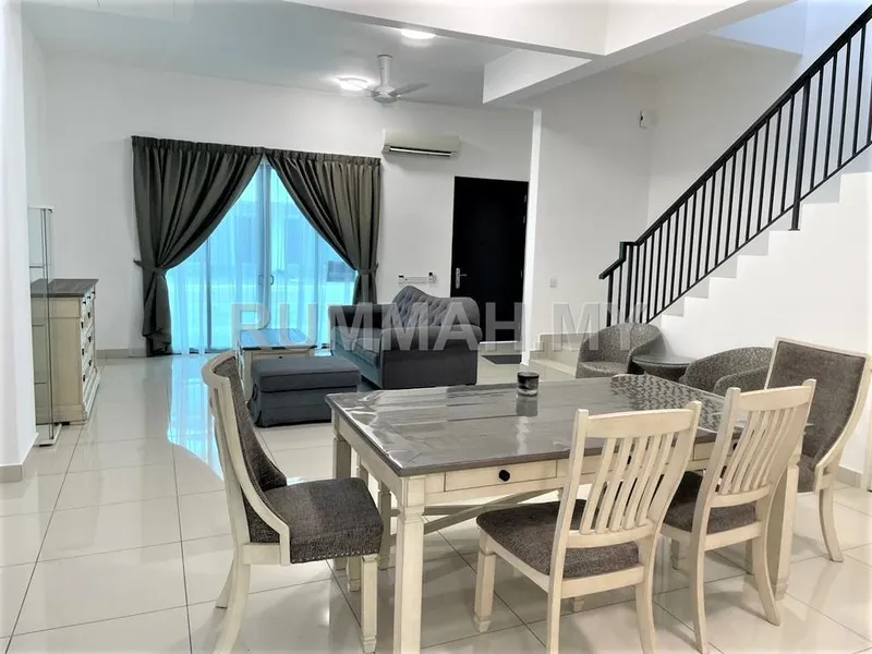 4-bedroom house in Batu Kawan, Penang for sale — Ashton Terrace 2 Storey House Eco Horizon Ecoworld Batu Kawan Furnish Reno 