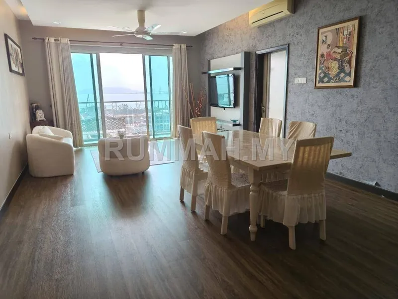 3-bedroom condo in Gelugor, Penang for rent — Condo for Rent @ Vertiq, Gelugor | Fully Furnished