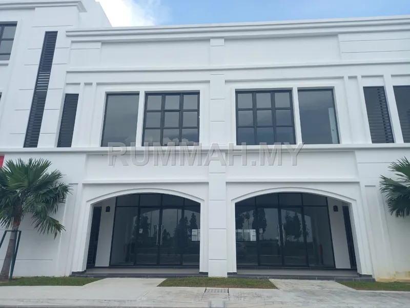 2-bedroom commercial in Batu Kawan, Penang for rent — Eco Horizon City 2 Storey Commercial Shop Office Borealis Main Road Batu Kawan