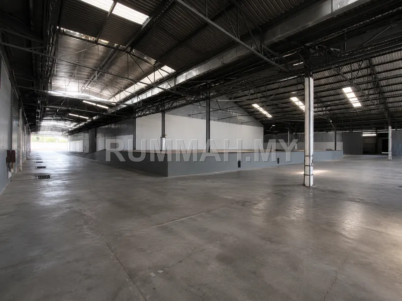industrial in Perai, Penang for sale — 1.5 Storey Factory for Sale @ Perai Industrial Park, Perai | Leasehold